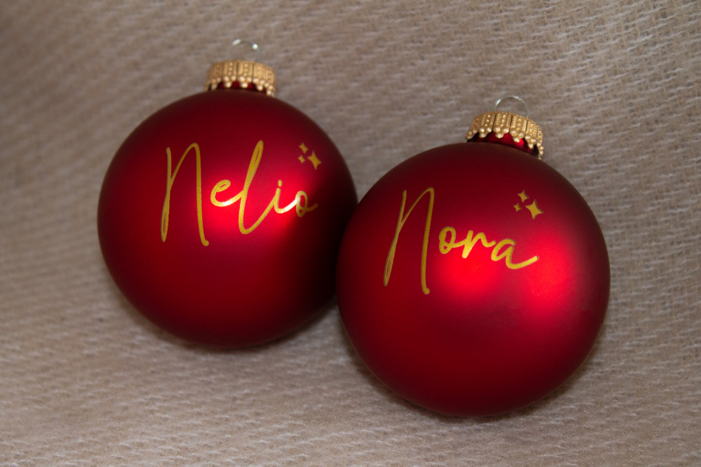 Personalisierte Weihnachtskugel